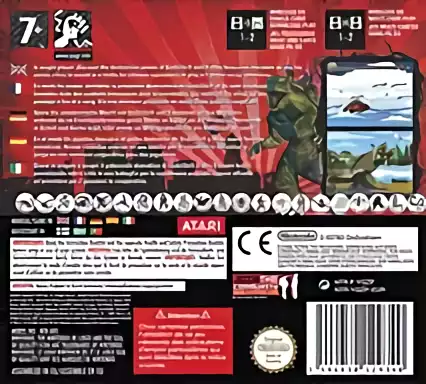 Image n° 2 - boxback : Godzilla Unleashed